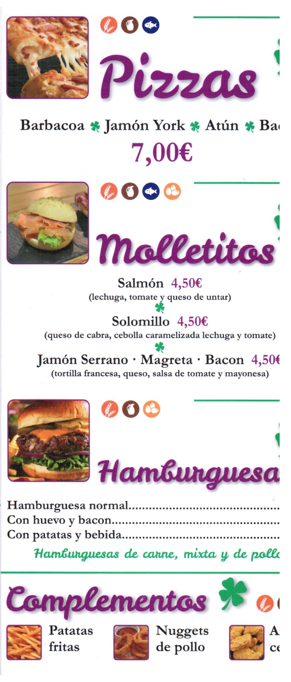 Carta de El Trebol de Colores — página 3